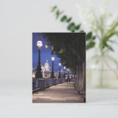 St. Paul's Cathedral Postkarte (Stehend Vorderseite)