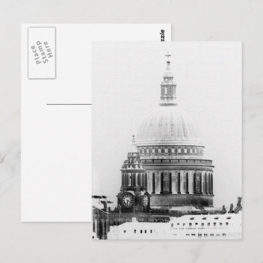 St. Paul's Cathedral Postkarte (Vorne/Hinten)