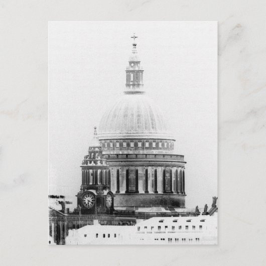 St. Paul's Cathedral Postkarte (Vorderseite)