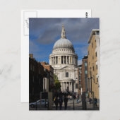 St. Paul's Cathedral Postkarte (Vorne/Hinten)