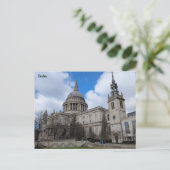St. Paul's Cathedral Postkarte (Stehend Vorderseite)
