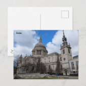 St. Paul's Cathedral Postkarte (Vorne/Hinten)
