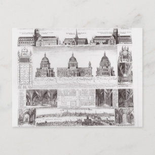 St. Paul's Cathedral Postkarte