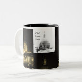 St. Paul's Cathedral Zweifarbige Tasse (Vorderseite Links)