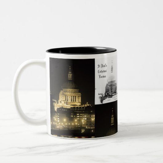 St. Paul's Cathedral Zweifarbige Tasse (Links)