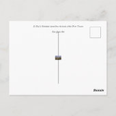 St Paul's Catherdral Postkarte (Rückseite)