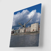 St Paul's Catherdral Quadratische Wanduhr (Winkel)