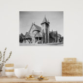 St. Paul's Church Poster (Küche)