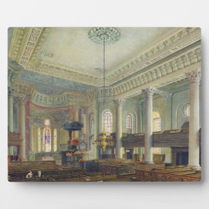 St. Paul's, Deptford (w/c auf Papier) Fotoplatte