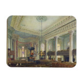 St. Paul's, Deptford (w/c auf Papier) Magnet (Horizontal)