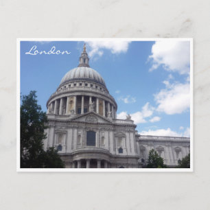 st pauls dome london postkarte