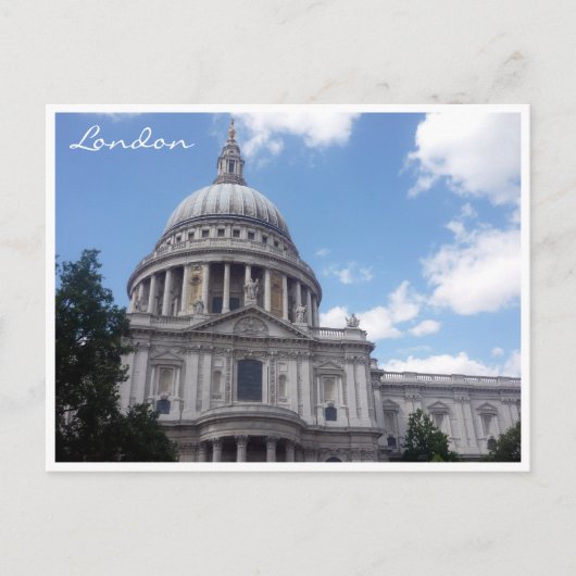 st pauls dome london postkarte (Vorderseite)
