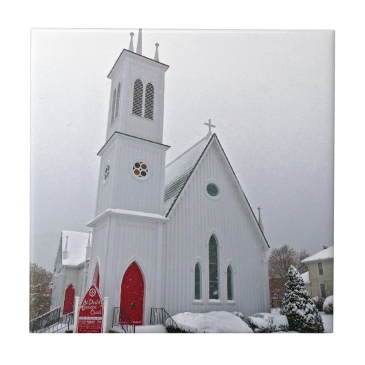 St. Paul's Episcopal Church Fliese (Vorderseite)