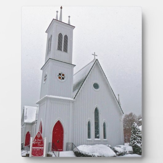 St. Paul's Episcopal Church Fotoplatte (Vorderseite)
