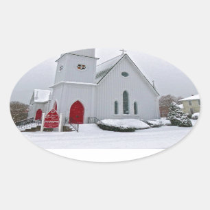 St. Paul's Episcopal Church Ovaler Aufkleber