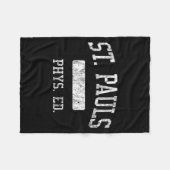 St. Pauls High School Hs Saint Pauls Nc Phys Ed Fleecedecke (Vorderseite (Horizontal))