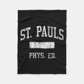 St. Pauls High School Hs Saint Pauls Nc Phys Ed  Fleecedecke (Vorderseite)