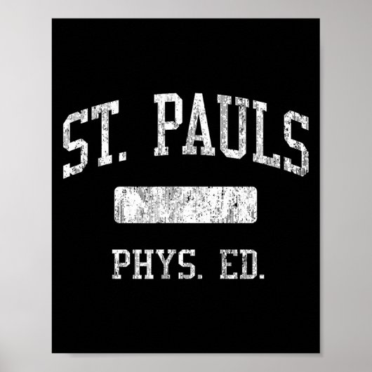 St. Pauls High School Hs Saint Pauls Nc Phys Ed  Poster (Vorne)