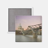 St Pauls in Dusk1 Magnet (Vorderseite/Rückseite)