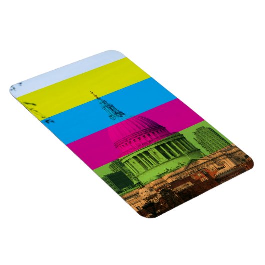 St. Pauls in Farbe Magnet (Rechte Seite)