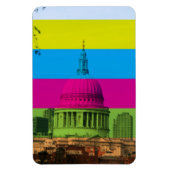 St. Pauls in Farbe Magnet (Vertikal)