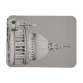 St Pauls Kathedrale London Magnet (Horizontal)