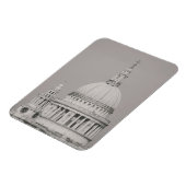 St Pauls Kathedrale London Magnet (Linke Seite)