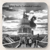 St. Pauls Kathedrale London. Untersetzer (Vorderseite)