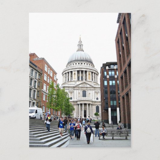 St Pauls Kathedrale Postkarte (Vorderseite)