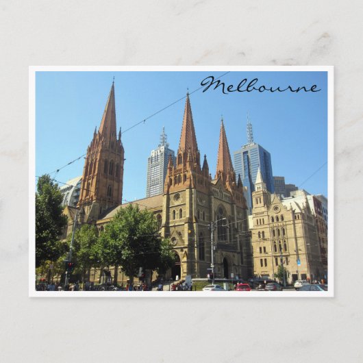 st pauls melbourne postkarte (Vorderseite)