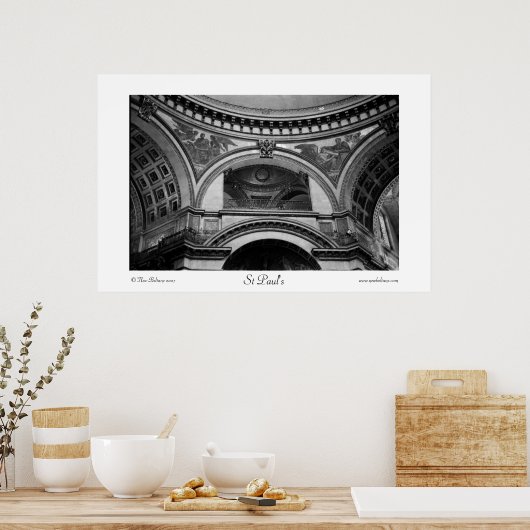 St Paul's Poster (Küche)
