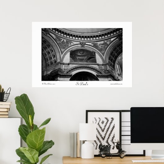 St Paul's Poster (Heimbüro)