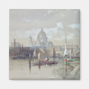 St. Pauls vom Fluss, 1863 Magnet