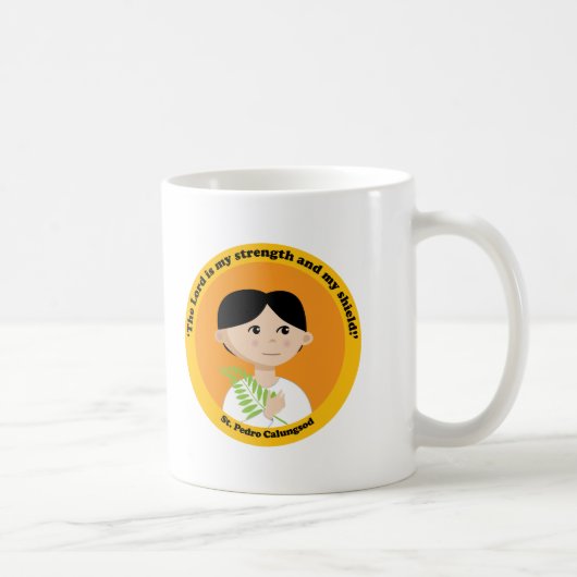 St. Pedro Calungsod Kaffeetasse (Rechts)