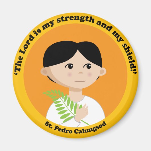 St. Pedro Calungsod Magnet (Vorne)