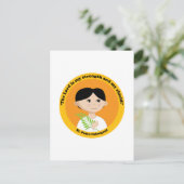 St. Pedro Calungsod Postkarte (Stehend Vorderseite)