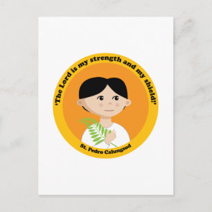 St. Pedro Calungsod Postkarte