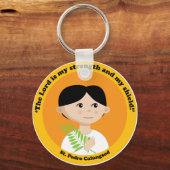 St. Pedro Calungsod Schlüsselanhänger (Vorderseite)