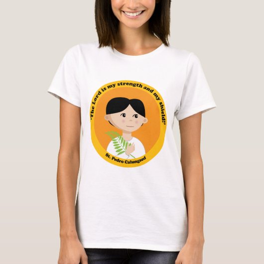 St. Pedro Calungsod T-Shirt (Vorderseite)