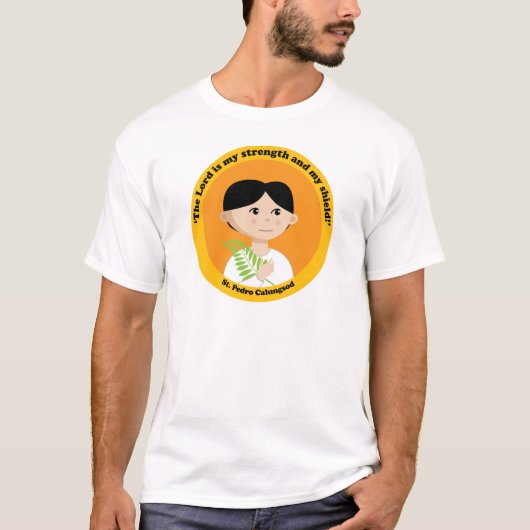 St. Pedro Calungsod T-Shirt (Vorderseite)