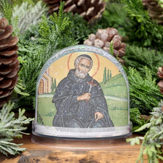 St. Peregrine Patron Saint of Cancer Prayer Schneekugeln (Winter)