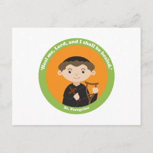 St. Peregrine Postkarte