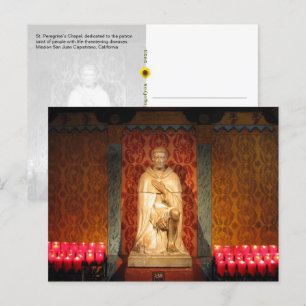 St. Peregrine’s Kapelle, San Juan Capistrano, CA - Postkarte
