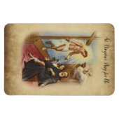 St. Peregrine Schutzheilige der Krebspatienten Magnet (Horizontal)