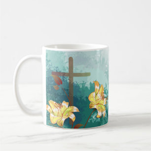St. Peregrine, Schutzheilige des Krebses, Kreuz Kaffeetasse
