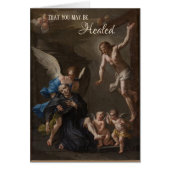 St. Peregrine Schutzheilige des Krebses Religiös (Vorne)