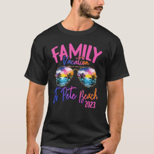 St Pete Beach Florida 2023 Sonnenbrillen Themenfam T-Shirt