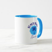 St. Pete Beach Florida Kaffeetasse (VorderseiteRechts)