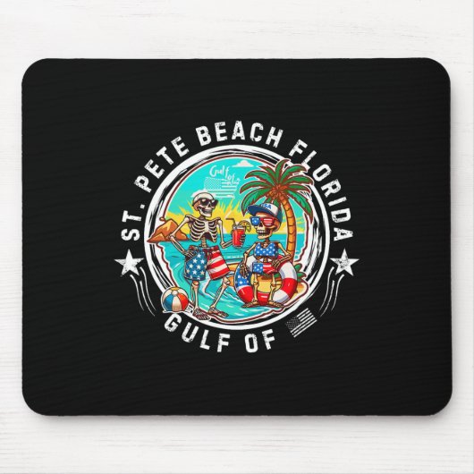 St. Pete Beach Florida Männer und Frauen Mousepad (Vorne)