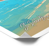 St Pete Beach Florida Poster (Ecke)